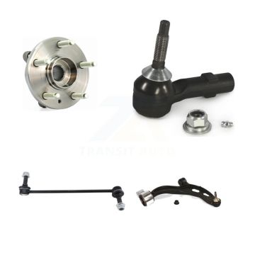 Front Right Bearing Lower Control Arm Outer Tie Rod Link Kit For Ford Flex Taurus Lincoln K77-101436