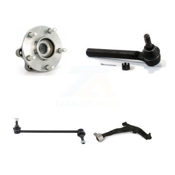 Front Right Bearing Lower Control Arm Outer Tie Rod Link Kit For 2005-2007 Nissan Murano K77-101437