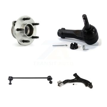 Front Right Hub Bearing Lower Control Arm Outer Tie Rod & Link Kit For Saturn Vue Pontiac K77-101439