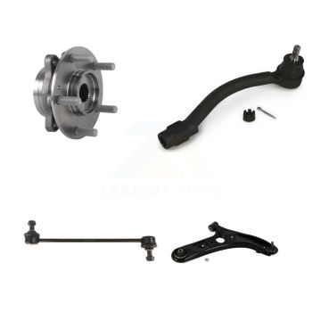 Front Right Bearing Lower Control Arm Outer Tie Rod Link Kit For Hyundai Elantra GT Base K77-101447