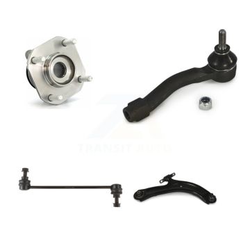 Front Right Bearing Lower Control Arm Outer Tie Rod Link Kit For 07-12 Nissan Sentra 2.0L K77-101450