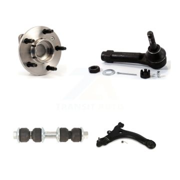 Front Right Bearing Lower Control Arm Outer Tie Rod Link Kit For Pontiac Montana Venture K77-101455