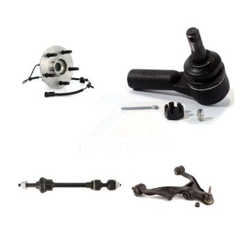 Front Right Bearing Lower Control Arm with BJ Outer Tie Rod & Link Kit For Dodge Ram 1500 K77-101460
