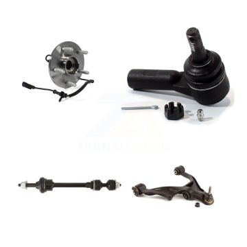 Front Right Hub Bearing Lower Control Arm Outer Tie Rod & Link Kit For 2012 Ram 1500 4WD K77-101469