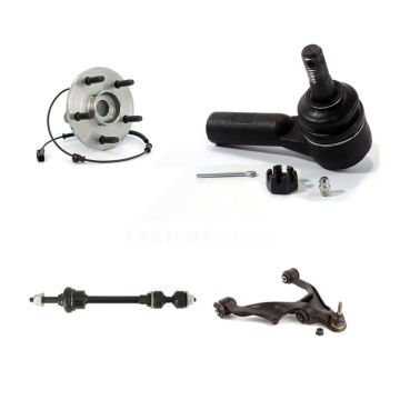 Front Right Hub Bearing Lower Control Arm Outer Tie Rod & Link Kit For Ram 1500 Dodge 4WD K77-101470