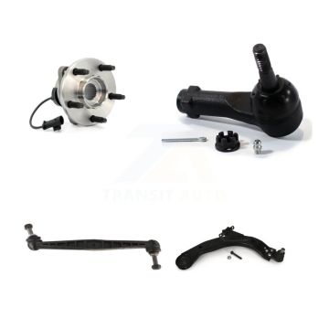 Front Right Bearing Lower Control Arm Ball Joint Outer Tie Rod Link Kit For Chevrolet HHR K77-101472