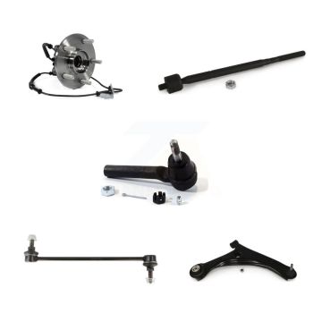 Front Right Bearing Lower Arm Tie Rod & Link Kit (5Pc) For Dodge Grand Caravan Chrysler K77-101484