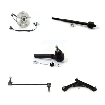 Front Right Bearing Lower Arm Tie Rod & Link Kit (5Pc) For Dodge Grand Caravan Chrysler K77-101485