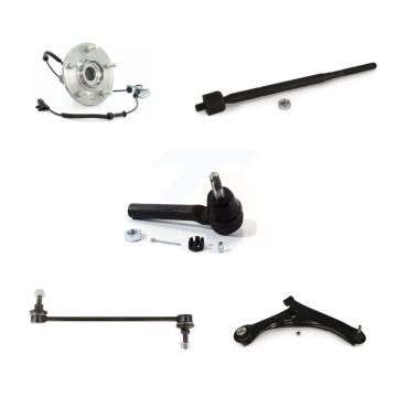 Front Right Bearing Lower Arm Tie Rod & Link Kit (5Pc) For Dodge Grand Caravan Chrysler K77-101486