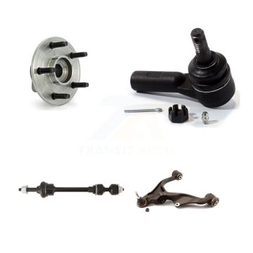 Front Left Bearing Lower Arm Outer Tie Rod Link Kit For Dodge Ram 1500 With 5 Lug Wheels K77-101491