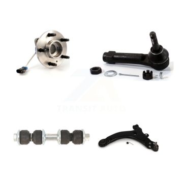 Front Left Bearing Lower Control Arm Outer Tie Rod Link Kit For Chevrolet Impala Pontiac K77-101496