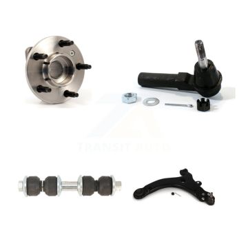 Front Left Bearing Lower Control Arm Outer Tie Rod Link Kit For Chevrolet Impala Pontiac K77-101499