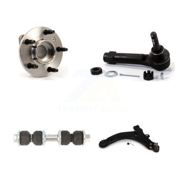 Front Left Bearing Lower Control Arm Outer Tie Rod Link Kit For Pontiac Montana Chevrolet K77-101500