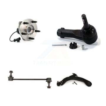 Front Left Bearing Lower Control Arm Ball Joint Outer Tie Rod Link Kit For Chevrolet HHR K77-101510