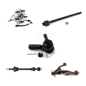 Front Left Bearing Lower Control Arm Ball Joint Tie Rod Link Kit (5Pc) For Dodge Ram 1500 K77-101516