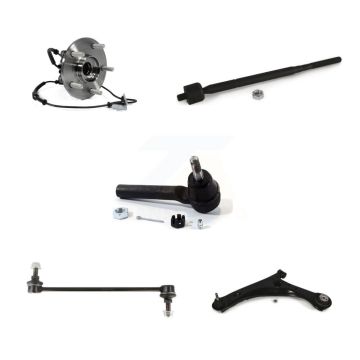 Front Left Bearing Lower Arm Tie Rod Link Kit (5Pc) For Dodge Grand Caravan Chrysler Town K77-101519