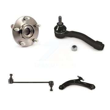 Front Left Bearing Lower Control Arm Outer Tie Rod Link Kit For 07-12 Nissan Sentra 2.5L K77-101528