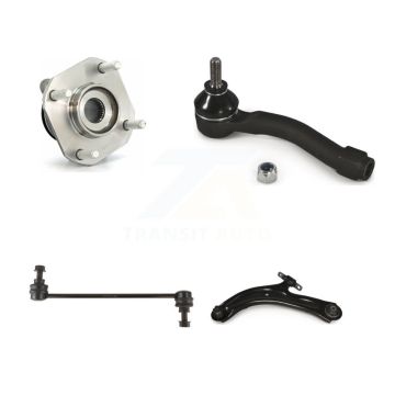 Front Left Bearing Lower Control Arm Outer Tie Rod Link Kit For 07-12 Nissan Sentra 2.0L K77-101529