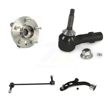 Front Left Bearing Lower Control Arm Outer Tie Rod Link Kit For Ford Flex Taurus Lincoln K77-101530
