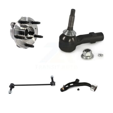 Front Left Bearing Lower Control Arm Outer Tie Rod Link Kit For 2013-2019 Ford Taurus SHO K77-101531