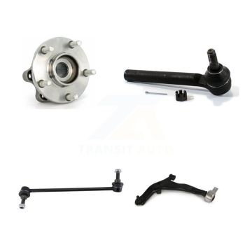 Front Left Bearing Lower Control Arm Outer Tie Rod & Link Kit For 2005-2007 Nissan Murano K77-101534
