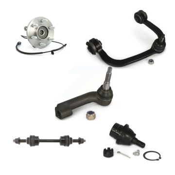 Front Right Bearing Upper Control Arm Lower Ball Joint Outer Tie Rod & Link Kit (5Pc) For K77-101546