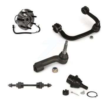Front Right Bearing Upper Control Arm Lower Ball Joint Outer Tie Rod & Link Kit (5Pc) For K77-101548