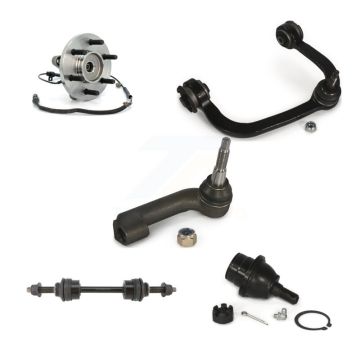 Front Right Bearing Upper Control Arm Lower Ball Joint Outer Tie Rod & Link Kit (5Pc) For K77-101549