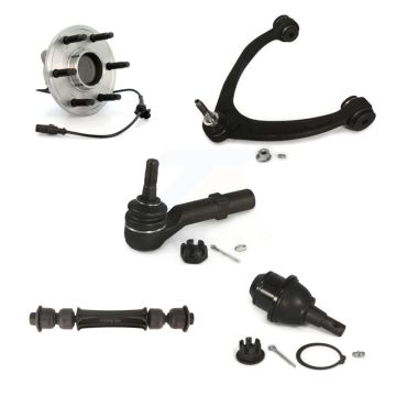 Front Right Upper Control Arm Lower Ball Joint Outer Tie Rod Link Kit (5Pc) For Chevrolet K77-101552