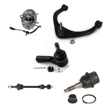 Front Right Upper Control Arm Lower Ball Joint Outer Tie Rod Link Kit (5Pc) For Ram 1500 K77-101554