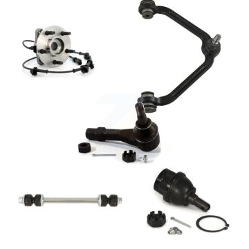 Front Right Upper Arm Lower Ball Joint Outer Tie Rod Link Kit (5Pc) For Ford Ranger Mazda K77-101557