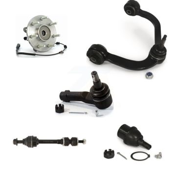 Front Left Bearing Upper Arm Lower Ball Joint Outer Tie Rod Link Kit (5Pc) For Ford F-150 K77-101561