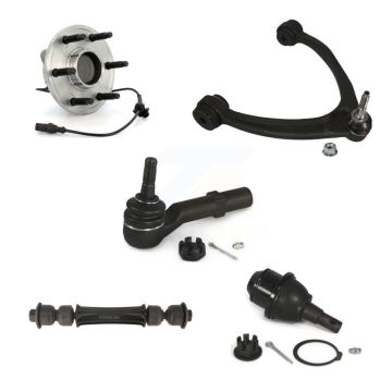 Front Left Bearing Upper Arm Lower Ball Joint Outer Tie Rod Link Kit (5Pc) For Chevrolet K77-101562