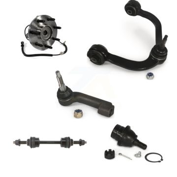 Front Left Bearing Upper Arm Lower Ball Joint Outer Tie Rod Link Kit (5Pc) For Ford F-150 K77-101572