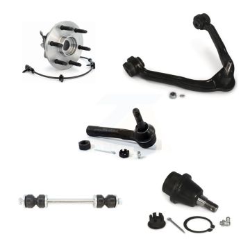 Front Bearing Upper Control Arm Lower Ball Joint Outer Tie Rod Link Kit (5Pc) For GMC XL K77-101582