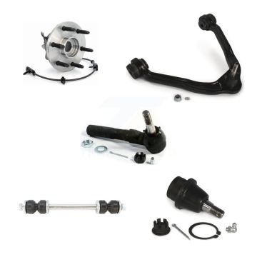 Front Bearing Upper Control Arm Lower Ball Joint Outer Tie Rod & Link Kit (5Pc) For 1500 K77-101583