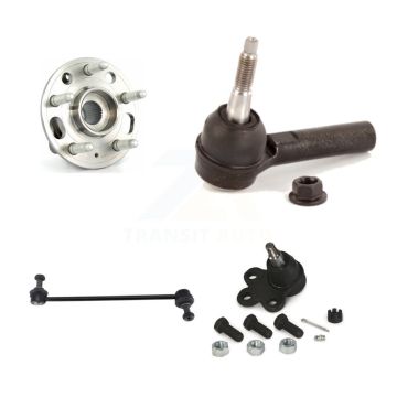 Front Right Hub Bearing Lower Ball Joint Outer Tie Rod Link Kit For Chevrolet Equinox GMC K77-101594