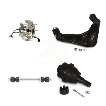 Front Bearing Lower Ball Joint Upper Control Arm & Link Kit For GMC Chevrolet Sierra 2500 K77-101602