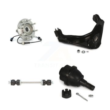 Front Bearing Lower Ball Joint Upper Control Arm & Link Kit For Chevrolet GMC Sierra 3500 K77-101604