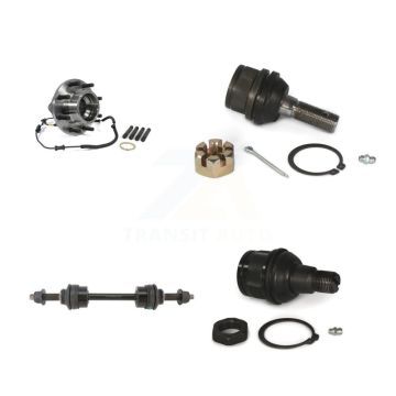 Front Hub Bearing Upper Lower Ball Joint Link Kit For 2011-2016 Ford F-350 Super Duty 4WD K77-101613