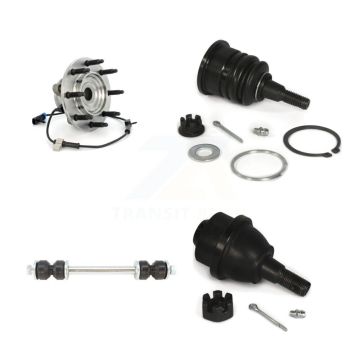 Front Bearing Upper Lower Ball Joint Link Kit For GMC Chevrolet Sierra 2500 HD Silverado K77-101618