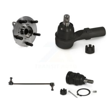 Front Bearing Assembly Lower Ball Joint Outer Tie Rod Sway Bar Link Kit For Honda Odyssey K77-101651