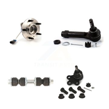Front Bearing Lower Ball Joint Outer Tie Rod Link Kit For Chevrolet Impala Pontiac Grand K77-101655