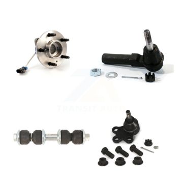Front Bearing Lower Ball Joint Outer Tie Rod Link Kit For Chevrolet Impala Buick LaCrosse K77-101656