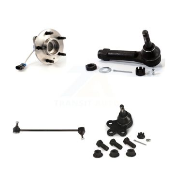 Front Hub Bearing Lower Ball Joint Outer Tie Rod & Sway Bar Link Kit For Pontiac Montana K77-101659