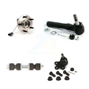Front Bearing Lower Ball Joint Outer Tie Rod Link Kit For Buick Rendezvous Pontiac Aztek K77-101662