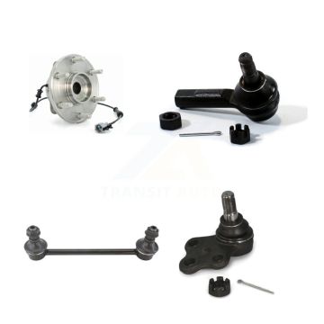 Front Bearing Lower Ball Joint Outer Tie Rod & Link Kit For 2004 Nissan Pathfinder LE SE K77-101664