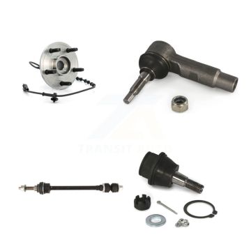 Front Hub Bearing Lower Ball Joint Outer Tie Rod End Sway Bar Link Kit For Dodge Ram 1500 K77-101665
