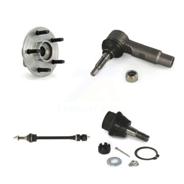 Front Hub Bearing Lower Ball Joint Outer Tie Rod End Sway Bar Link Kit For Dodge Ram 1500 K77-101666