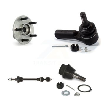 Front Hub Bearing Lower Ball Joint Outer Tie Rod End Sway Bar Link Kit For Dodge Ram 1500 K77-101667